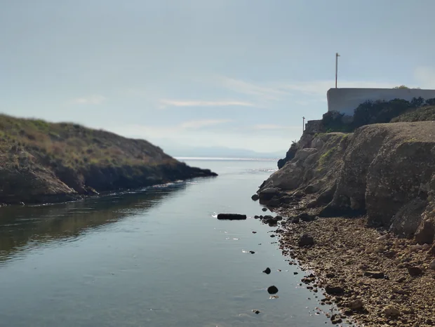 Spojnice 'jezera' a moře