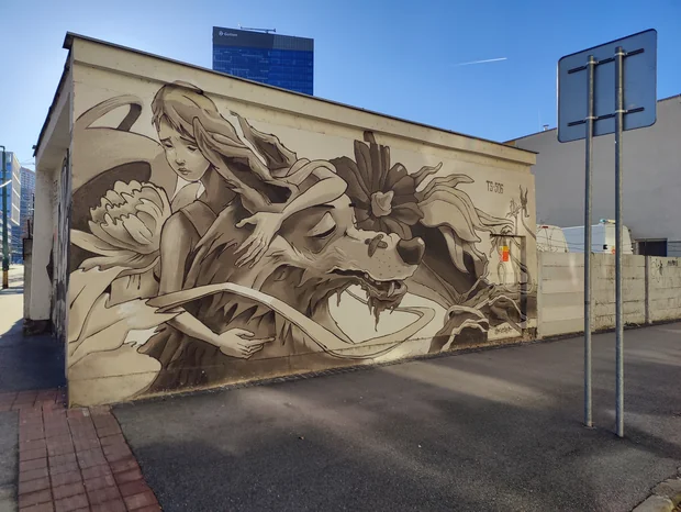 Super malba v Bratislavě