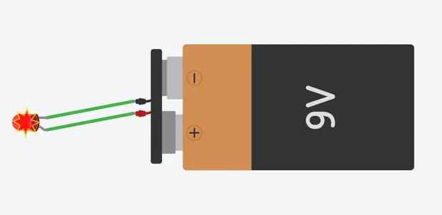 Exploding LED in simulator