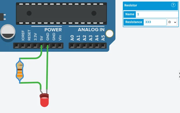 Working LED circuit